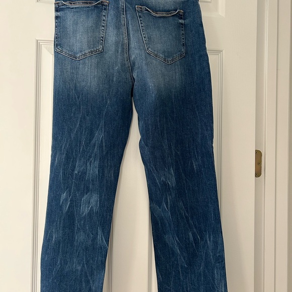 LOFT High Waist Straight Crop Jeans - Picture 5 of 8